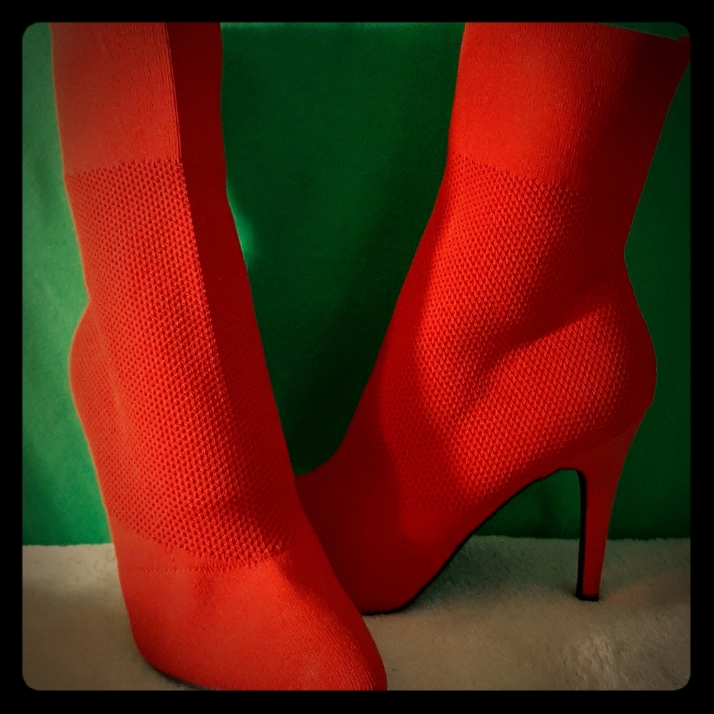 Brash sock heels